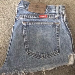 Wrangler denim shorts